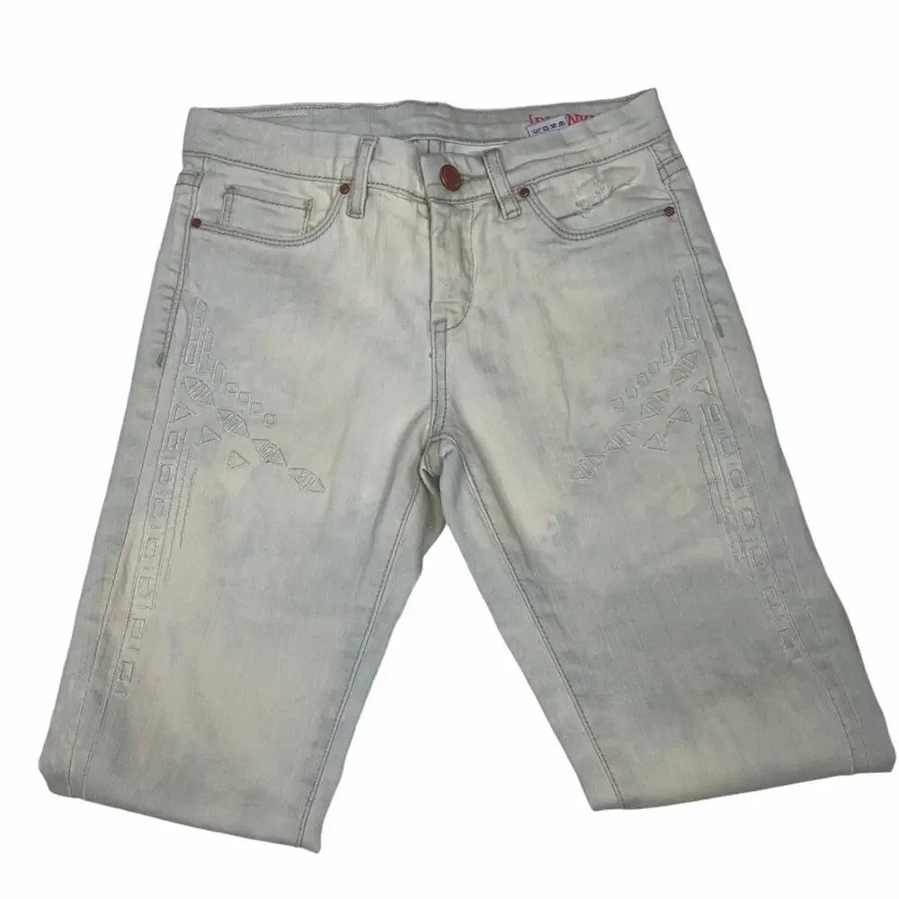 Blank NYC Skinny Jean with Embroidery Cutouts 10